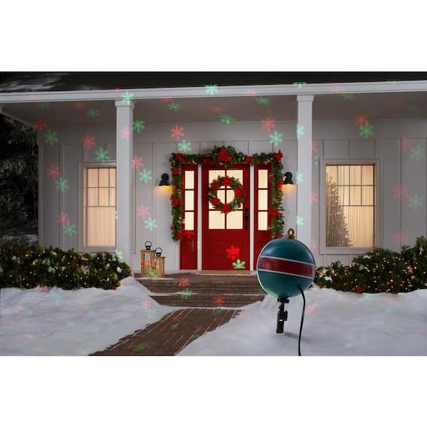 home depot christmas lights projector