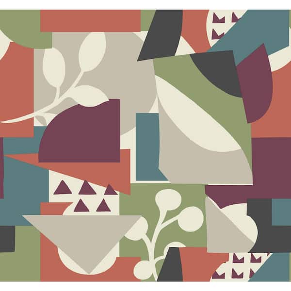 York Wallcoverings Forest Cut Outs Matte Non-pasted Non-Woven Paper Wallpaper
