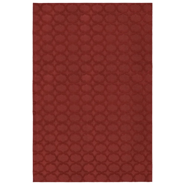 Sparta Chili Pepper Red 12 ft. x 15 ft. Area Rug