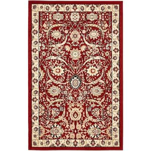 Espahan Cape Cod Red 5' 0 x 8' 0 Area Rug