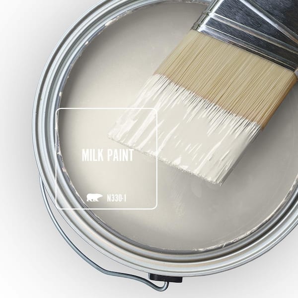 1 qt. #N330-1 Milk Paint Extra Durable Flat Interior Paint & Primer