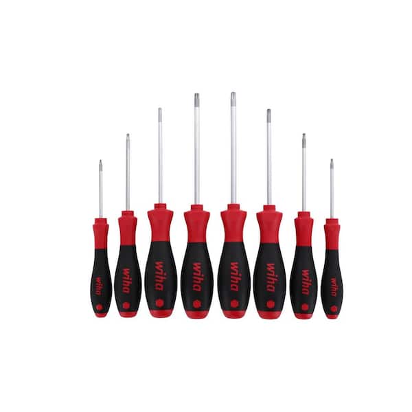 Wiha SoftFinish Torx Screwdriver Set-T6-T30 (8-Piece) 36294 - The