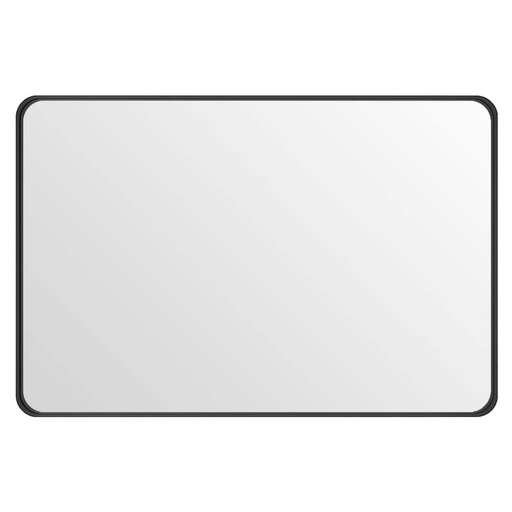Klajowp 48 in. W x 32 in. H Large Rectangular Framed Wall Mounted
