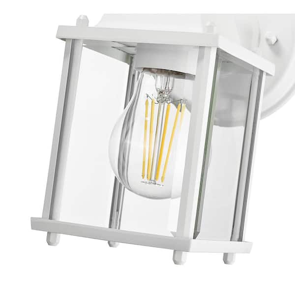 Acclaim Lighting Builder's Choice 9-in W Gloss White Outdoor Flush Mount Light Acclaim Lighting Builder's Choice 9-in W Gloss White Outdoor Flush Mount Light