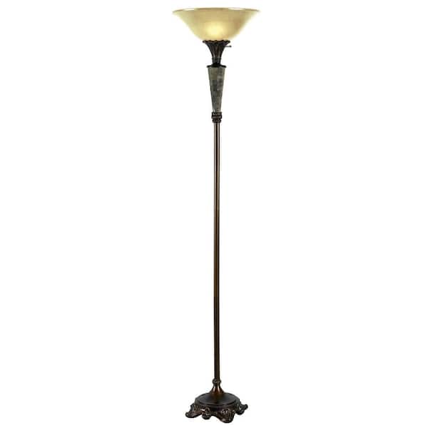 Kenroy Home McGrath 72 in. Bronze Torchiere