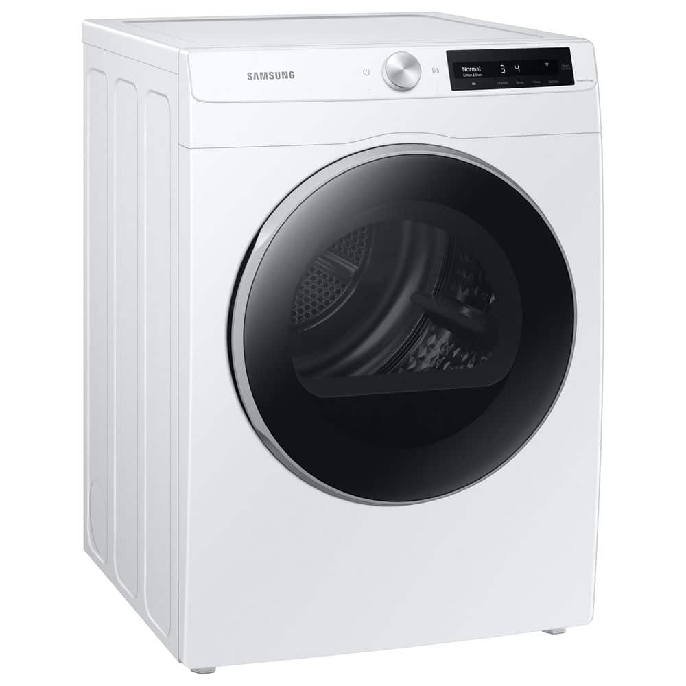 Samsung 4.0 cu. ft. White Smart Electric Dryer with AI Dial