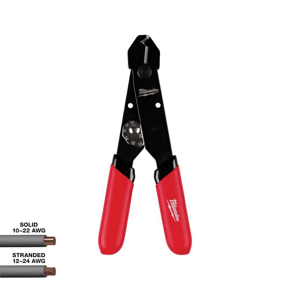 12-24 AWG Adjustable Compact Wire Stripper / Cutter with Dipped Grip price history on PriceWatchPro