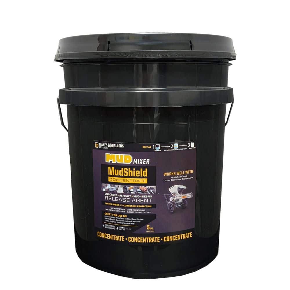 MudShield 5 gal. Concentrate-Industrial-Grade Concrete Release and Anti-Corrosion Shield-Makes 60 gal. price history on PriceWatchPro