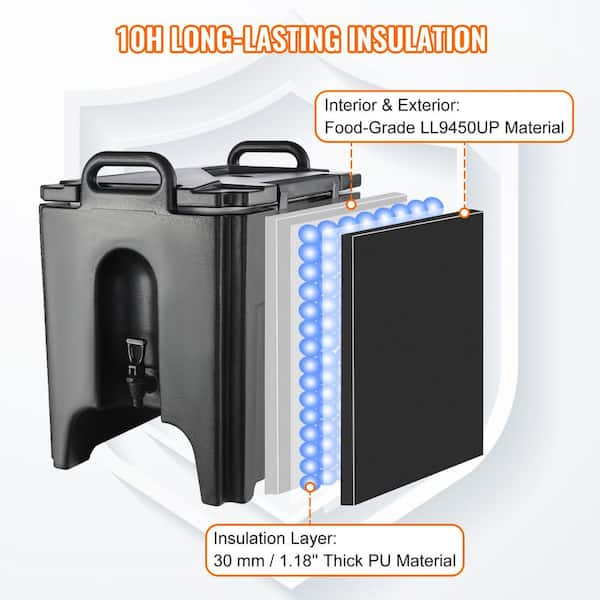 人気海外ブランドアイテム｜ファッション通販 Gal. 10 Dispenser Beverage Insulated SKYSHALO 40 Food qt. 保温・保冷器具
