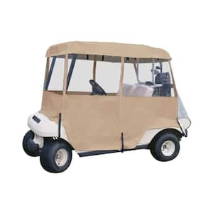 Deluxe 4-Sided Golf Car Enclosure, 2-Person