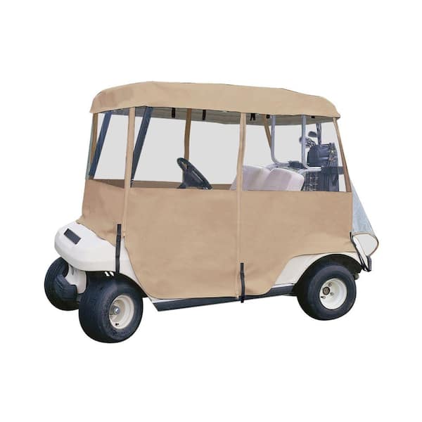 Classic Accessories Deluxe 4-Sided Golf Car Enclosure, 2-Person