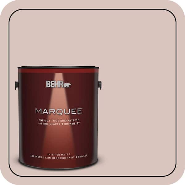 BEHR MARQUEE 1 gal. #MQ3-05 Bella Mia One-Coat Hide Matte Interior Paint & Primer