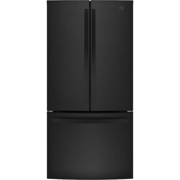GE 24.7 cu. ft. French Door Refrigerator in Black, ENERGY STAR