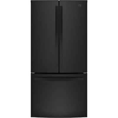 18.6 cu. ft. French Door Refrigerator in Black, Counter Depth ENERGY STAR