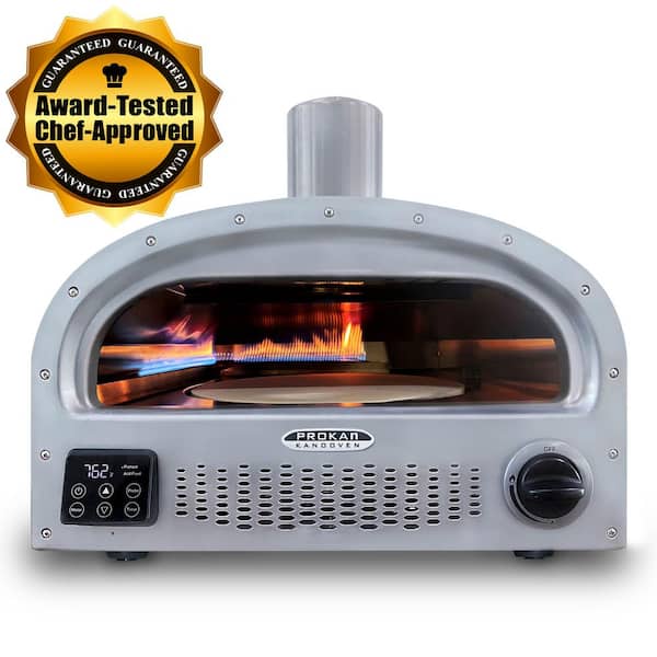 KANO 16 in. 4-in-1 Propane Outdoor Pizza Oven With Digital Temp Control