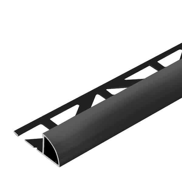 DURAL Durondell 3/8 in. Matte Black Profile