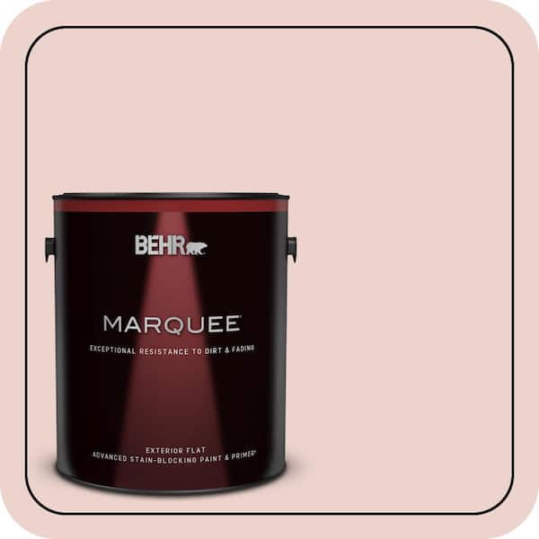 BEHR MARQUEE 1 gal. #190E-2 Misty Memories Flat Exterior Paint & Primer