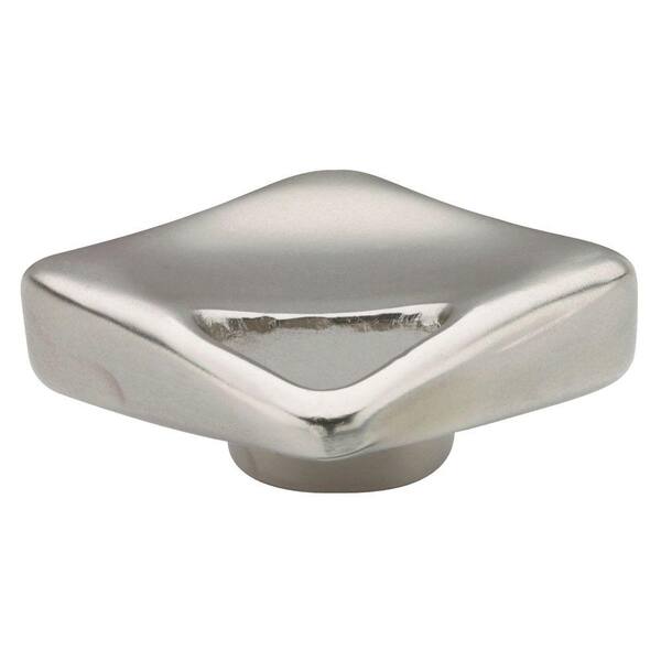 Liberty 1-1/4 in. Matte Nickel Square Cabinet Knob-DISCONTINUED