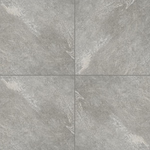Quarzo Gray 24 in. x 24 in. Square Matte Porcelain Paver Floor Tile (14 Pieces/56 sq. ft./Pallet)
