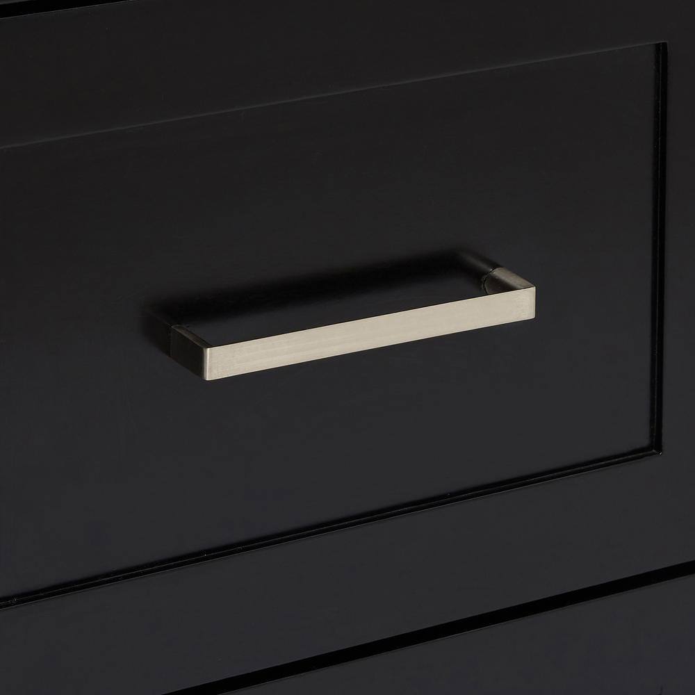 Hamlet 36" Black Wood Single Basin Vanity with Quartz Top