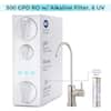 ISpring RO500AK-ORB Tankless Reverse Osmosis System – NSF 58 Certified, 500 GPD Fast Flow, PH Alkaline Remineralization, 2:1 Pure To Drain Ratio, Oil Rubbed Faucet