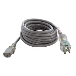 15 ft. 10 Amp 18/3 Medical Grade Power Cord with C13 Connector