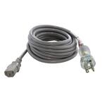 10 ft. 15 Amp 14/3 Medical Grade Power Cord with IEC C13 Connector