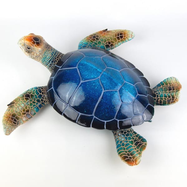 6.5"L TURQUOISE TURTLE SMALL 