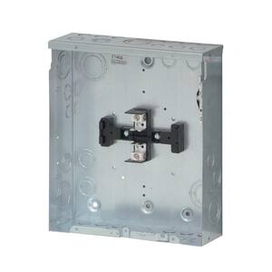 BR 125 Amp 4-Space 8-Circuit Indoor Main Lug Loadcenter with Flush Cover