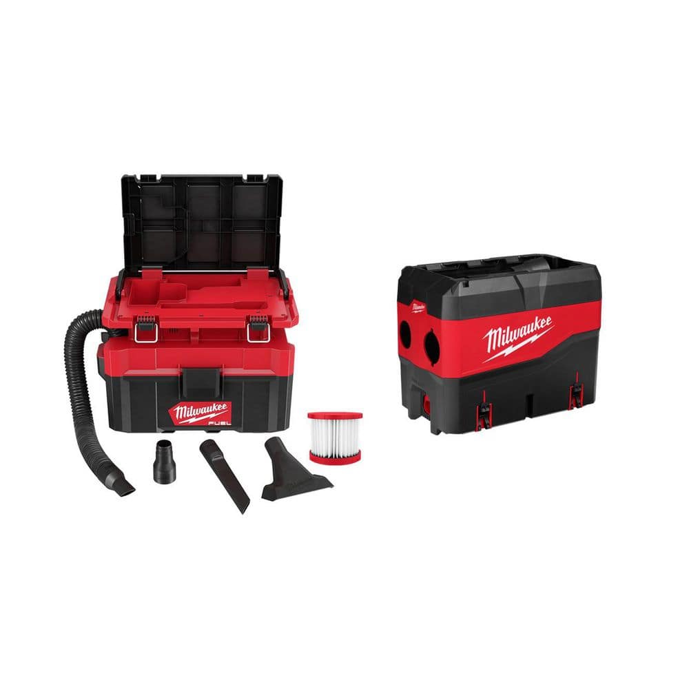 M18 FUEL PACKOUT 18-Volt Lithium-Ion Cordless 2.5 Gal. Wet/Dry Vacuum with PACKOUT Compact Debri/Dust Separator price history on PriceWatchPro