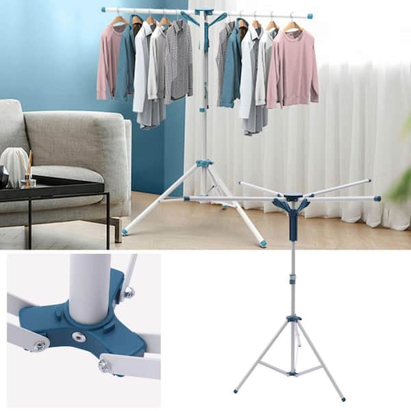 Travel Folding Clothes Hanger, Space Saver Indoor Clothes Drying Rack,  Compact & Portable, Suitable For Travel, Business, Hotel, Outdoor & Camping