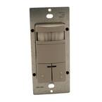 Leviton Dual-Relay Multi-Technology Wall Switch Motion Sensor, White ...