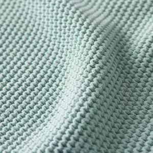 Legends Hotel Garter Stitch Cotton Blanket