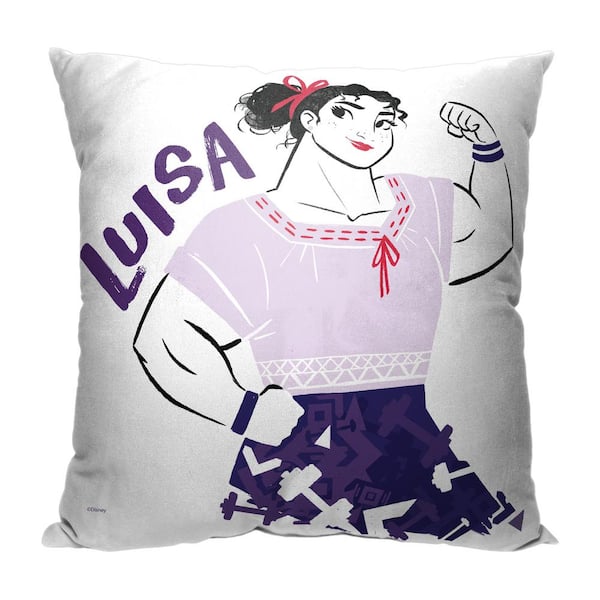 THE NORTHWEST GROUP Disney's Encanto Beauty And Brawn Multi-Colored Throw Pillow