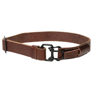 Small/Medium Brown Quick-Release Leather Tool Belt
