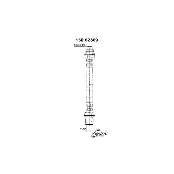 Centric Parts Brake Hydraulic Hose