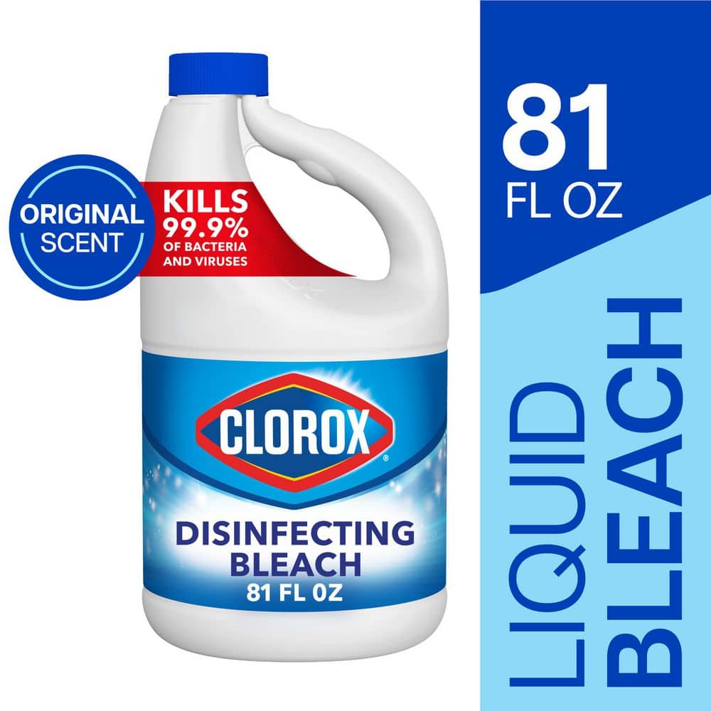 Clorox 81 oz. Concentrated Regular Disinfecting Liquid Bleach