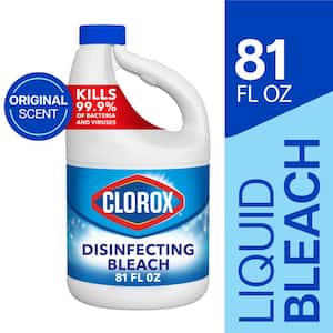 81 oz. Concentrated Regular Disinfecting Liquid Bleach Cleaner