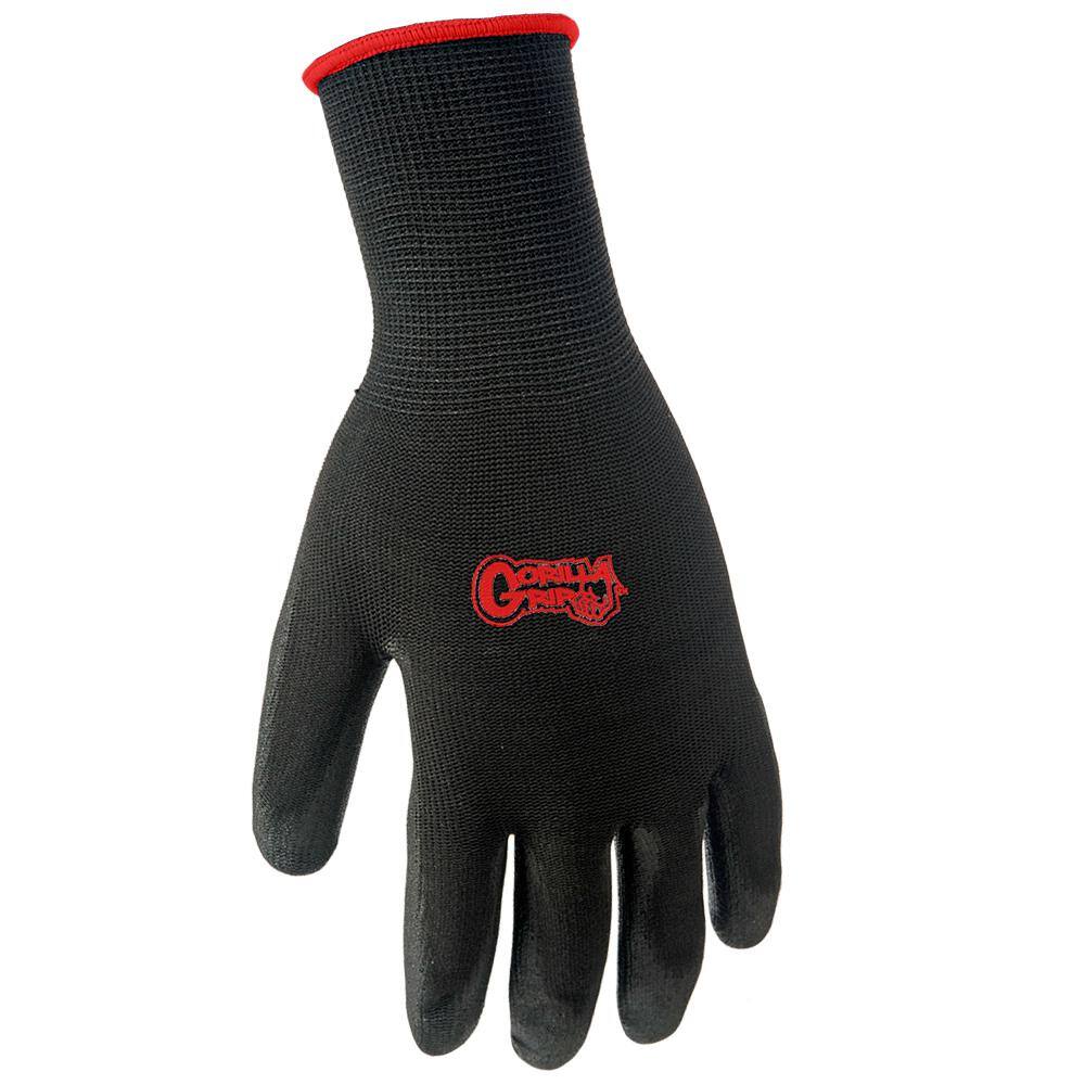 Grease Monkey Nitrile Coated Work Gloves 12 Pairs Size Large Red Black BIG  TIME 731919252128