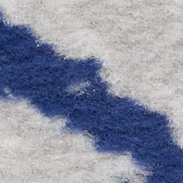 2 ft. x 8 ft. White Abstract Washable Area Rug Runner Rug