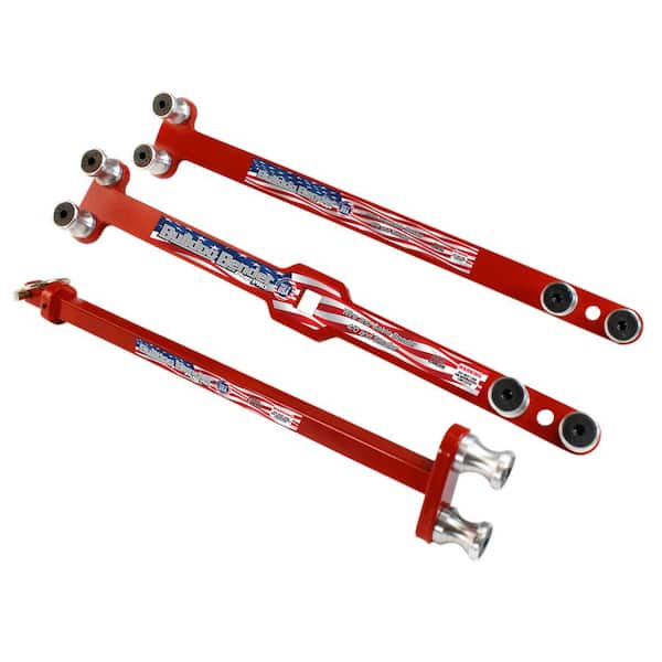 Jameson 14 in. Bulldog Bender Pup Standard Handle and 14 in. Pro-Handle with 11 in. Adapter Bar (3-Piece Set)