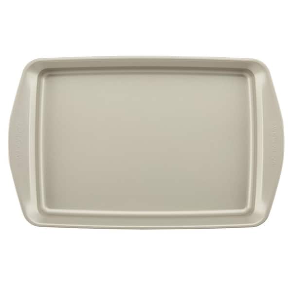 Rachael Ray 3-Piece Nonstick Bakeware in Silver with Swing Lid Pan Set