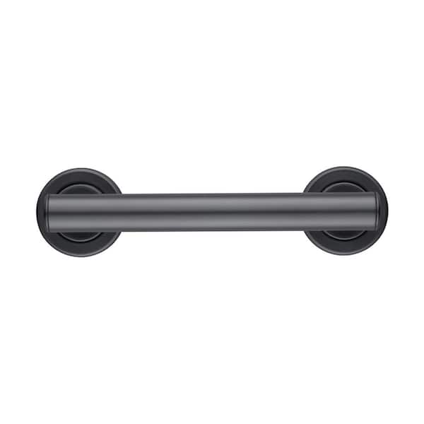 9 in. x 1.25 in. Dorind Decorative Assist Grab Bar-Minimalist Modern in MB