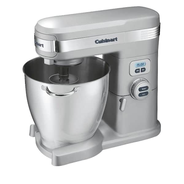 Cuisinart 7 Qt. 12-Speed Brushed Chrome Stand Mixer with Attachments