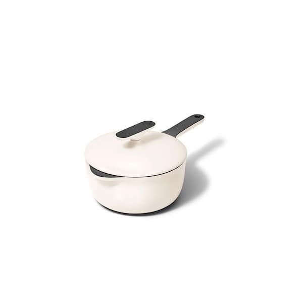 1.75qt Mini Sauce with Lid Cream