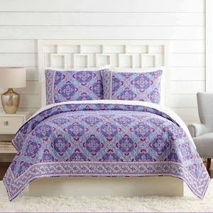 Purple Passion Purple King Cotton Quilt