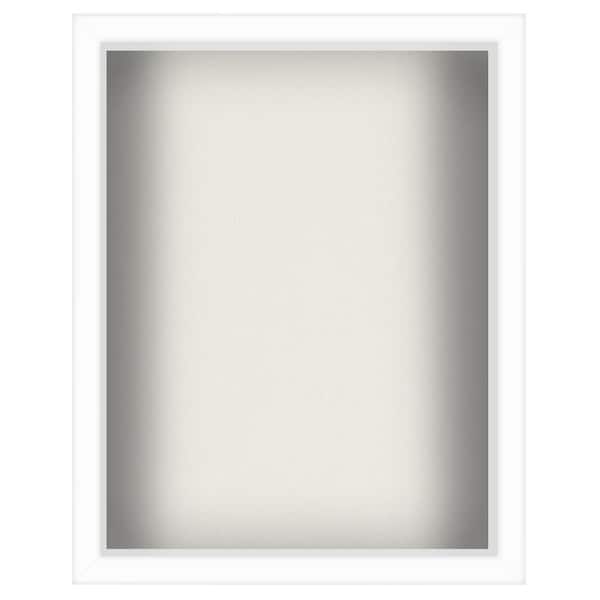 Americanflat 11 in. x 14 in. Shadow Box Frame in White for Wall and Tabletop