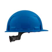 BOLT Blue Type 1 Class C Front Brim Vented Hard Hat with 6-Point Ratcheting Suspension (10-Pack)