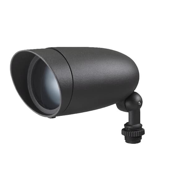 SATCO Low Voltage Dark Gray Hardwired Integrated LED Landscape Flood Light