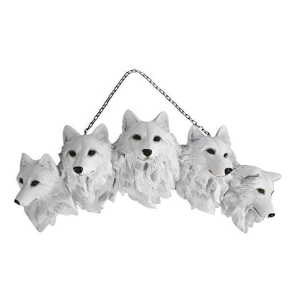 11 in. W Wolf Family Wall Decor
